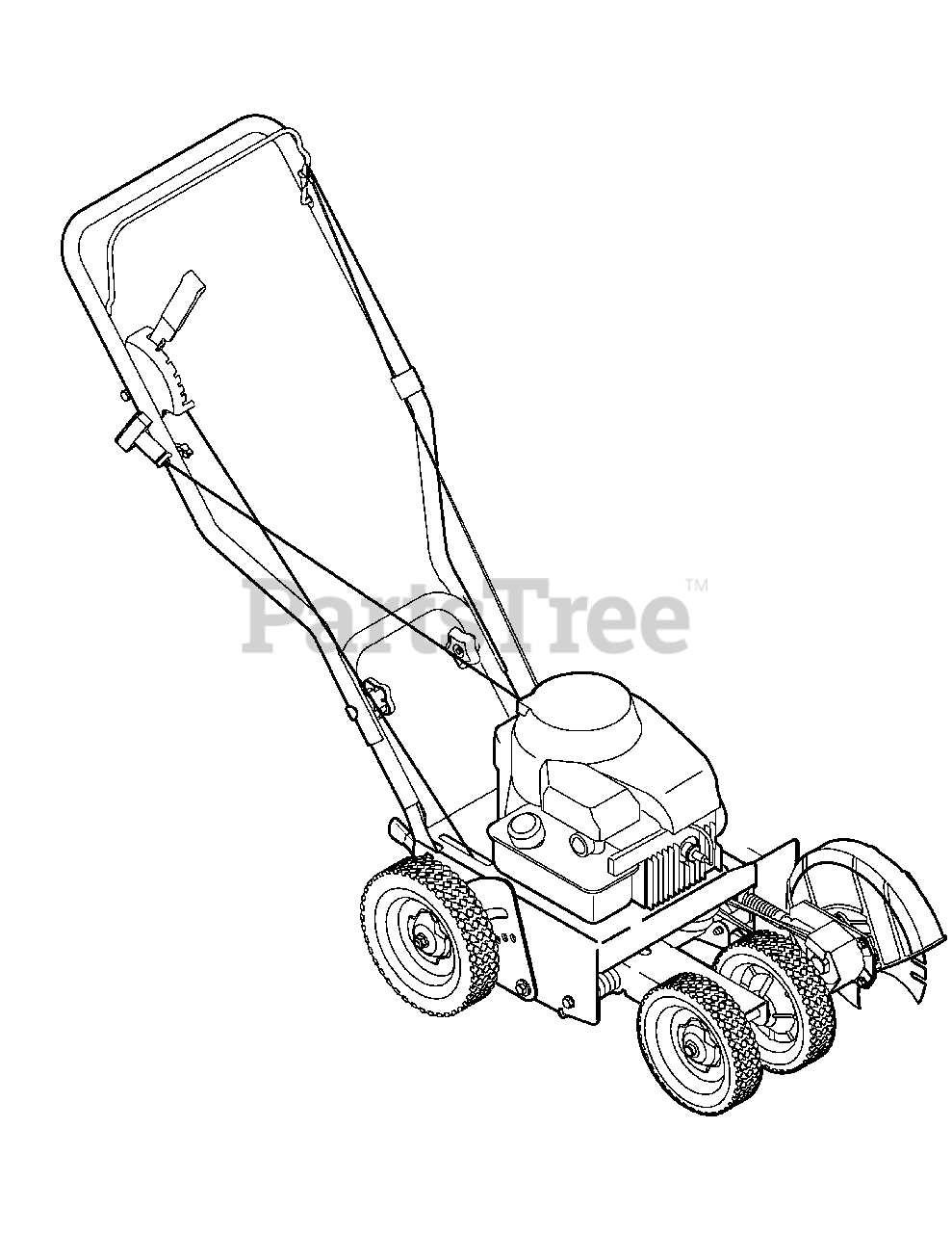 craftsman edger parts diagram