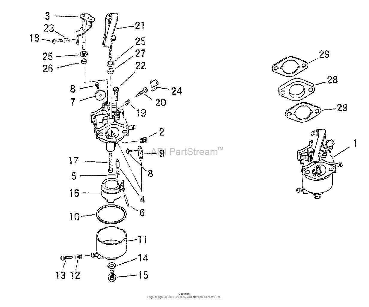 craftsman m100 parts diagram