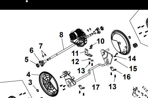 craftsman self propelled lawn mower parts diagram