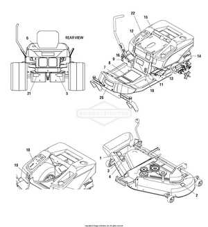 craftsman zts 7500 parts diagram