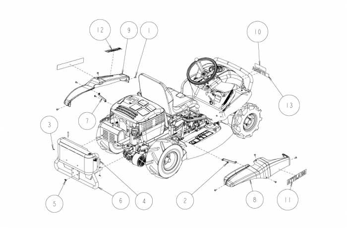 craftsman zts 7500 parts diagram