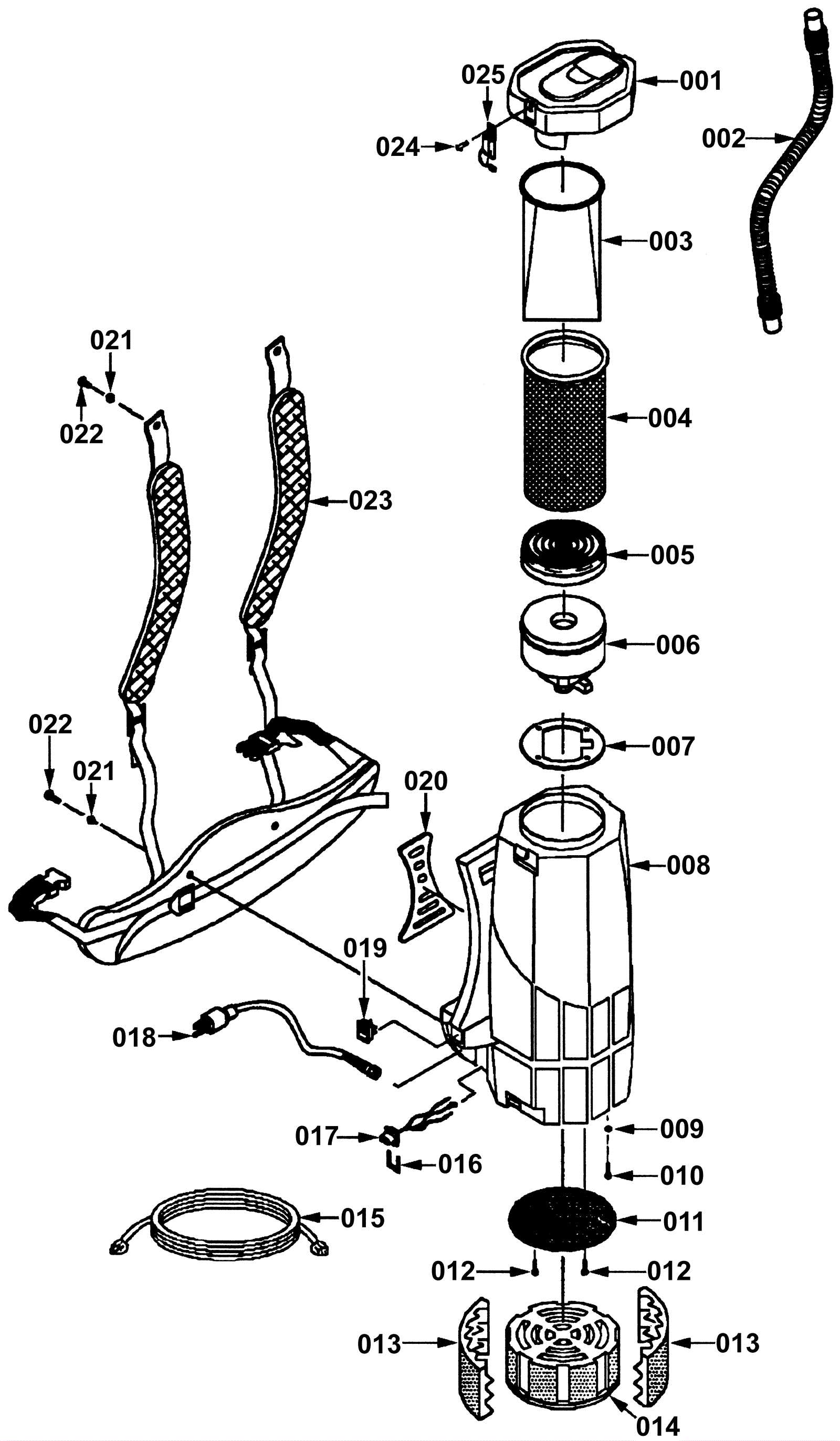 hoover windtunnel vacuum parts diagram