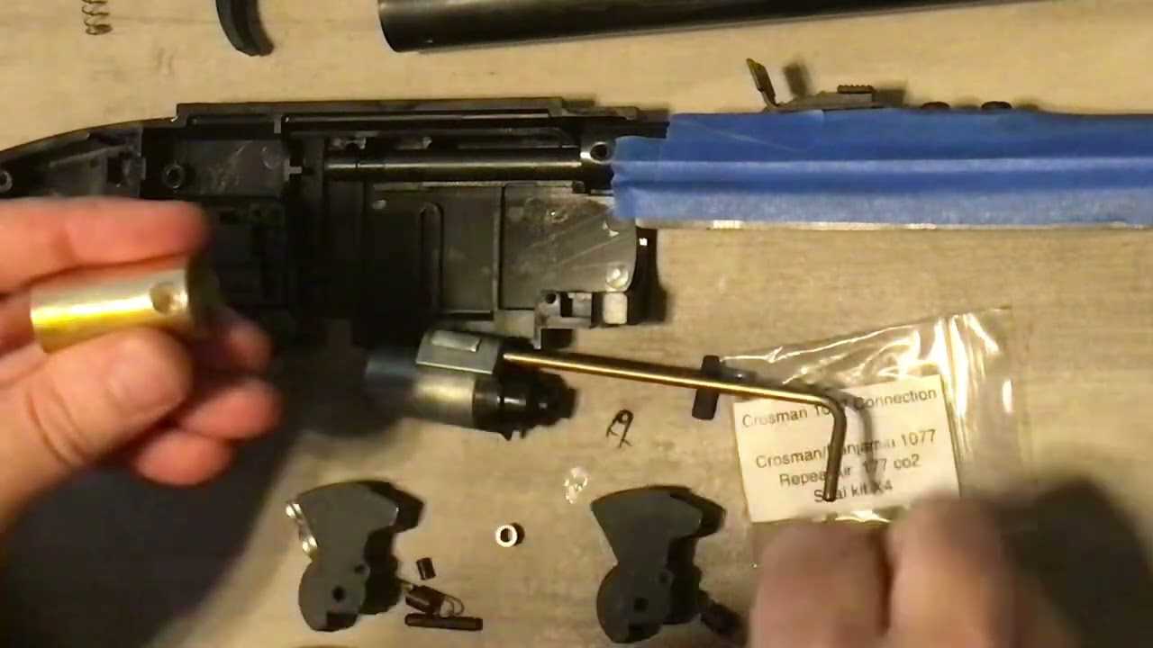 crosman 1077 parts diagram