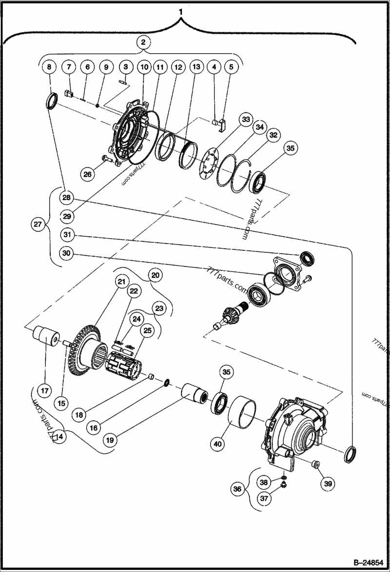 bobcat 2200 parts diagram