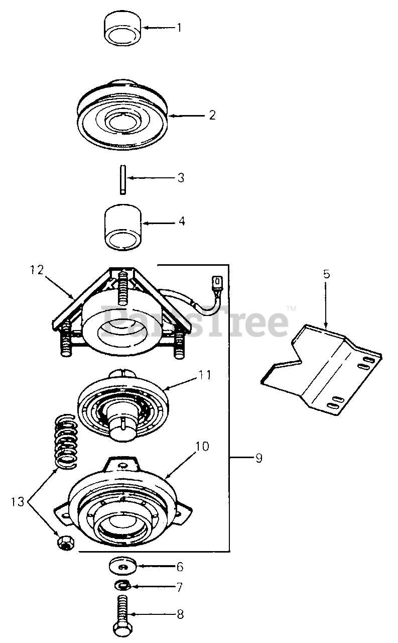 cub cadet lt1042 parts diagram