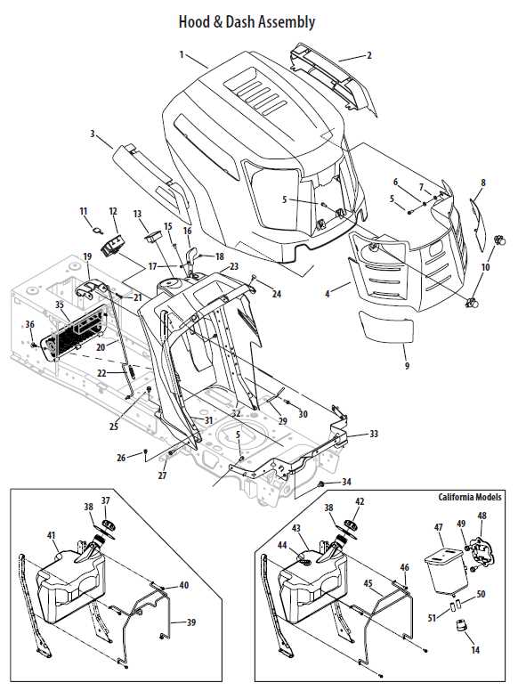 cub cadet ltx 1040 deck parts diagram