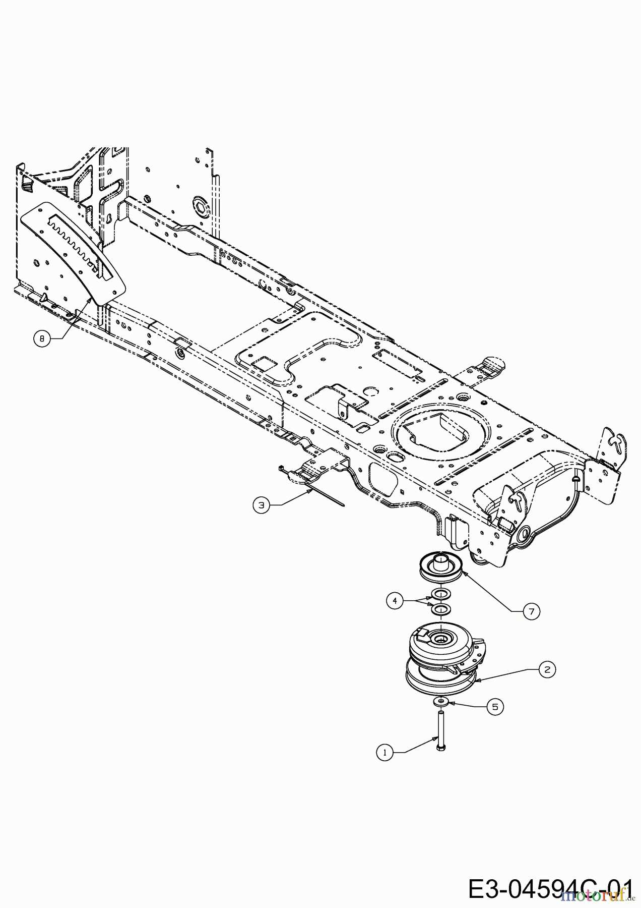 cub cadet ltx 1042 parts diagram