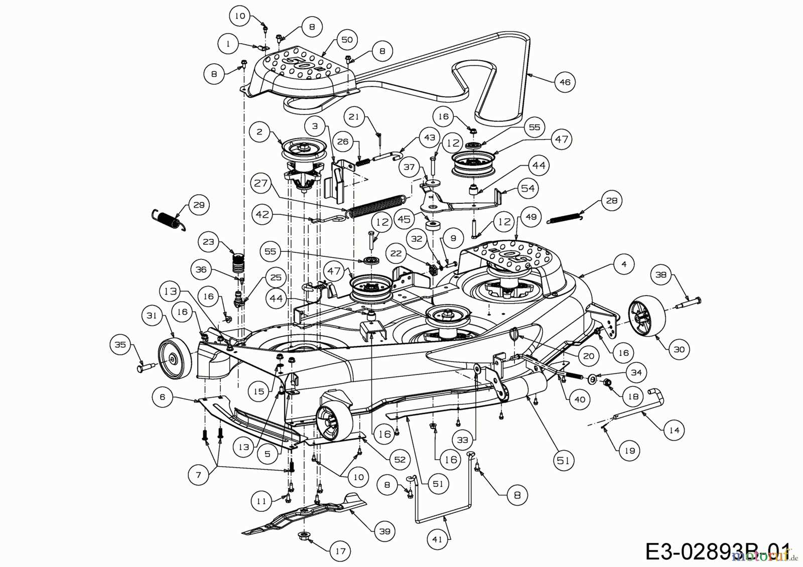 cub cadet ltx1050 parts diagram