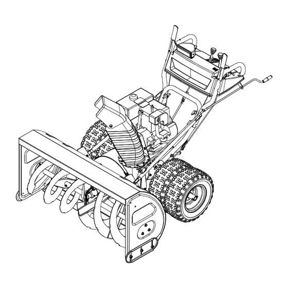 cub cadet snow blower parts diagram