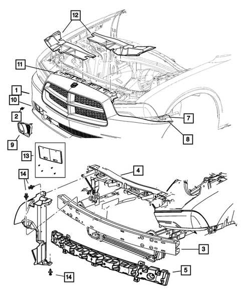 dodge charger parts diagram