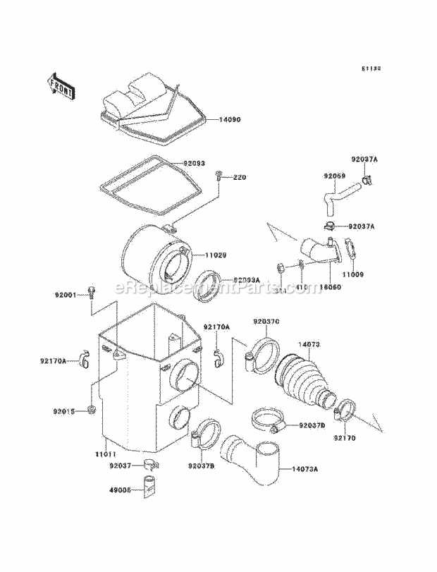 kawasaki mule 610 parts diagram