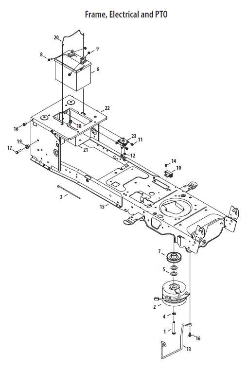 cub cadet lt1046 parts diagram