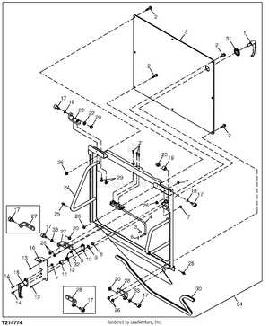 john deere 240 skid steer parts diagram