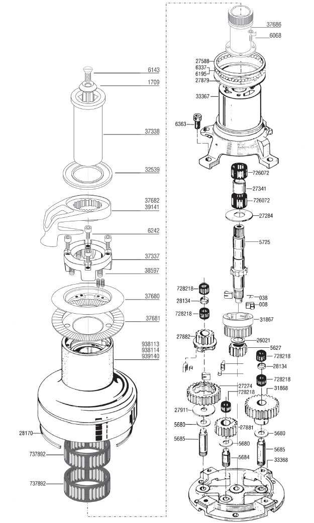 winch parts diagram