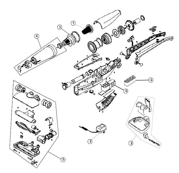 dirt devil power max parts diagram