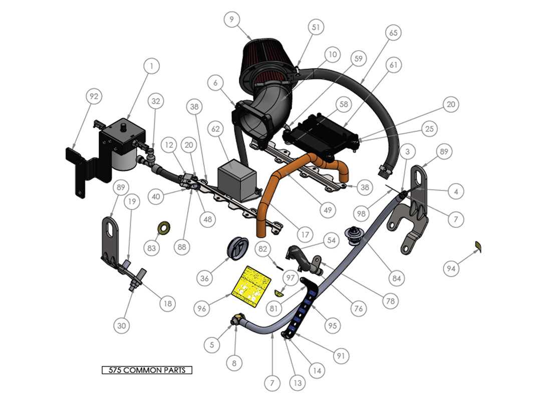 indmar 5.7 parts diagram