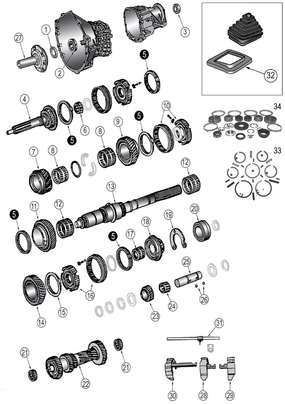 jeep tj parts diagram