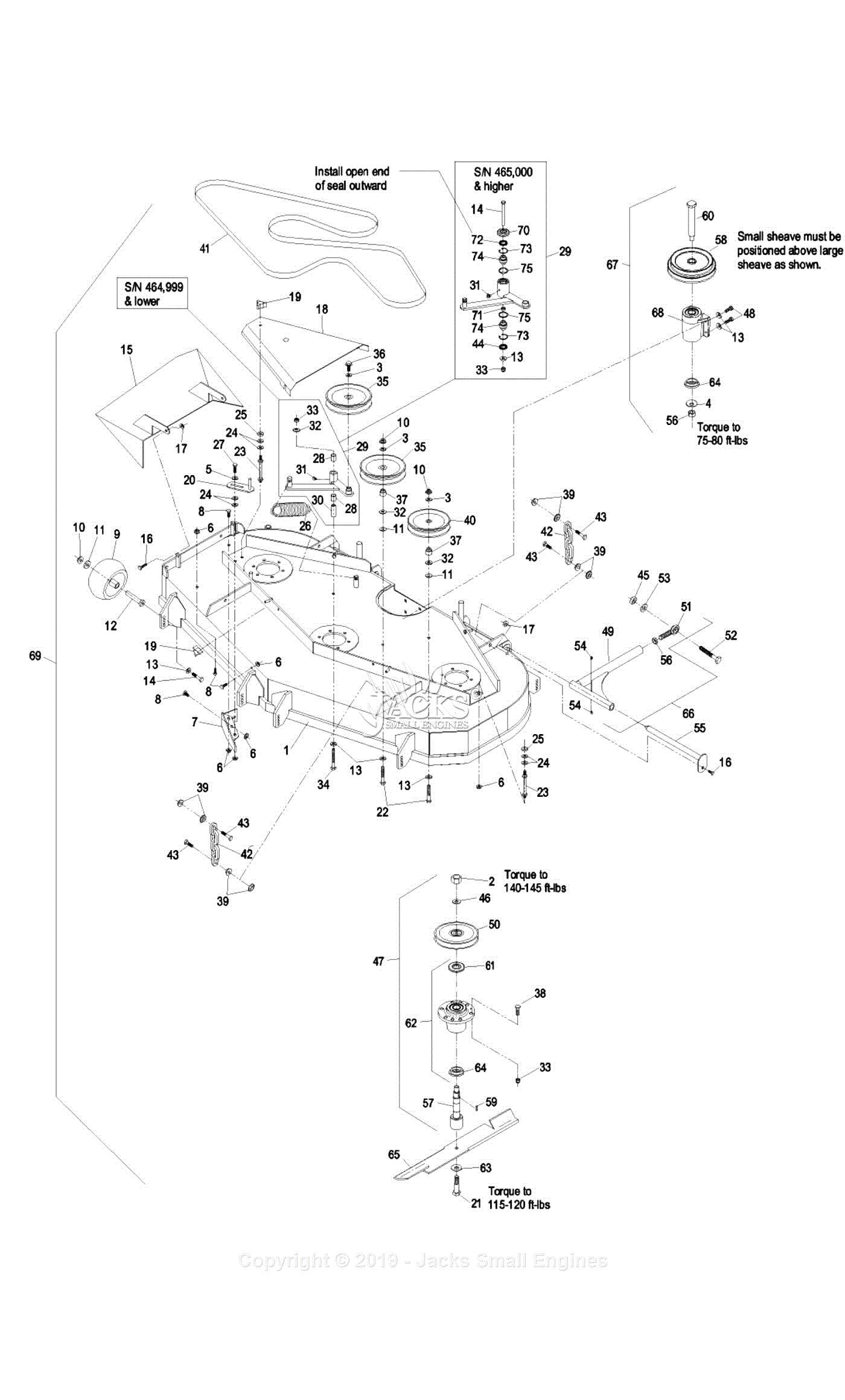 exmark lazer z parts diagram