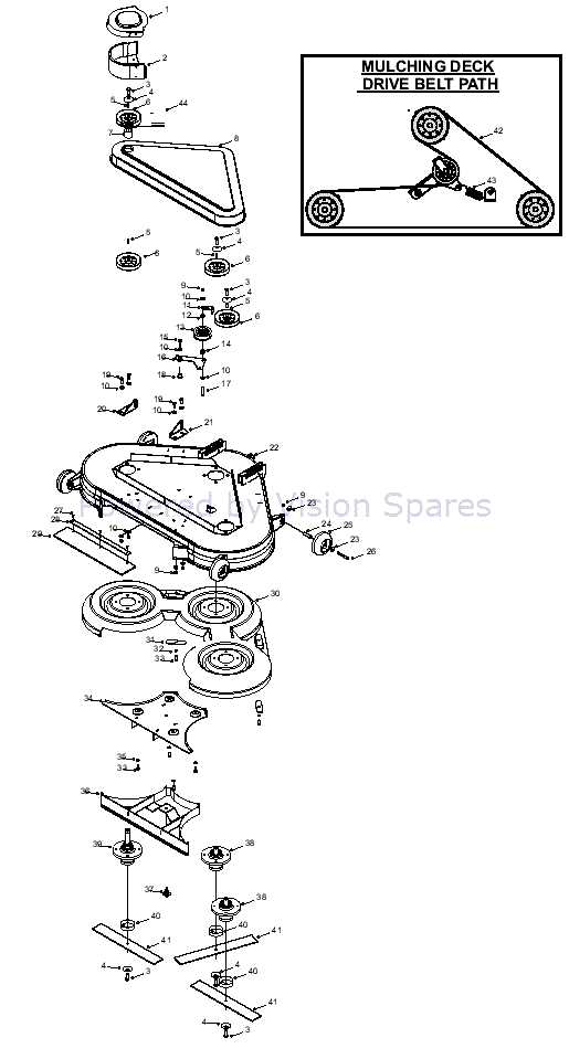 deck parts diagram