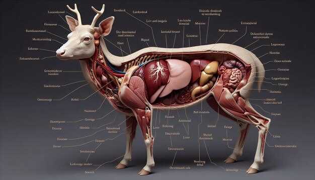 deer body parts diagram