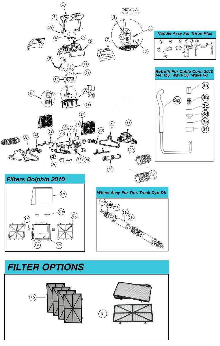 dolphin triton ps parts diagram