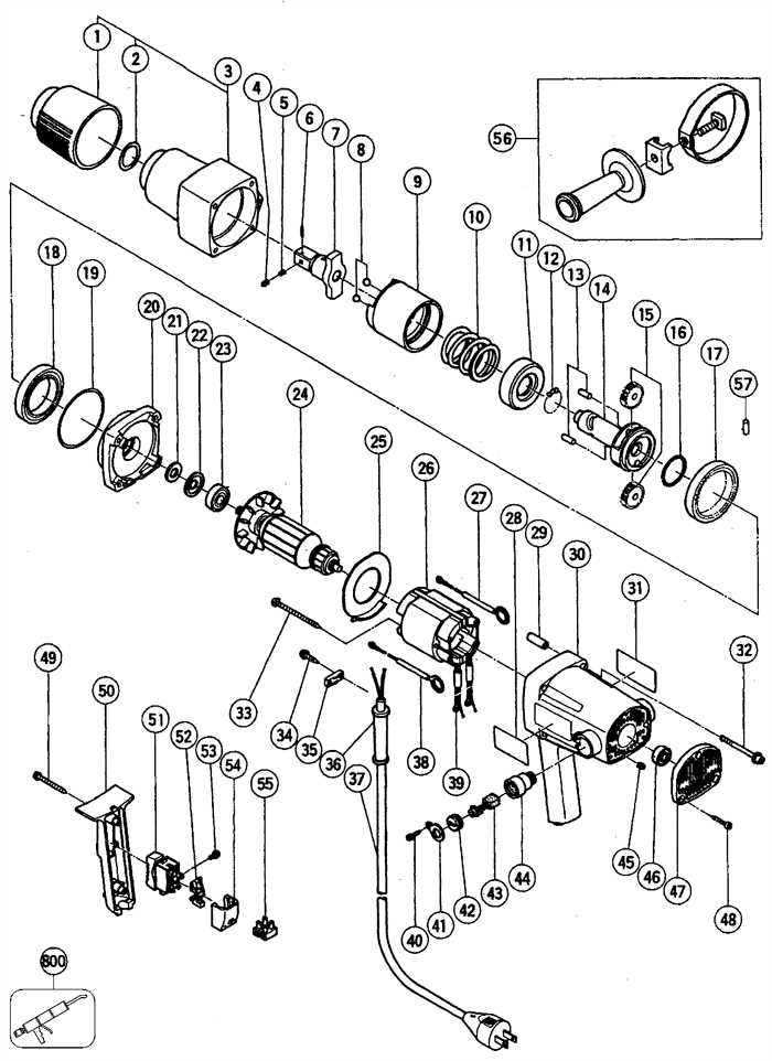 dewalt impact driver parts diagram