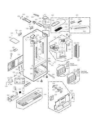 kenmore freezer parts diagram