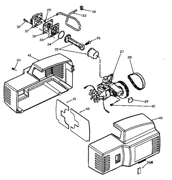 porter cable pancake compressor parts diagram