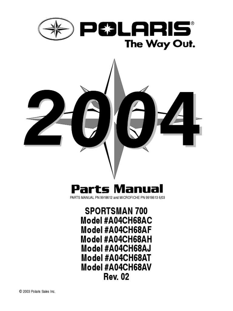 2000 polaris sportsman 500 parts diagram