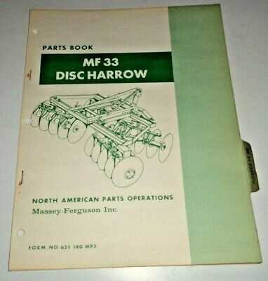 disc harrow parts diagram