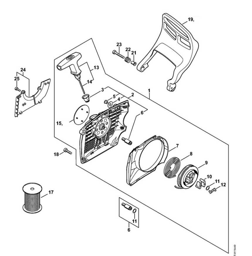 stihl 021 parts diagram