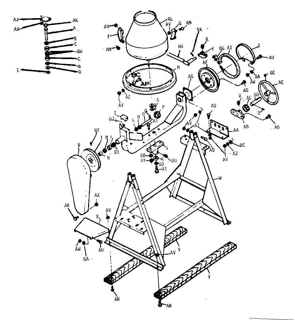 gilson snowblower parts diagram