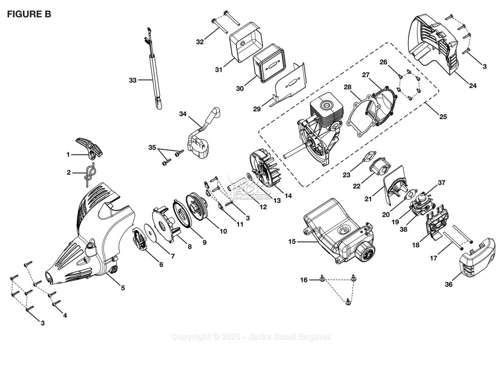 ryobi trimmer parts diagram