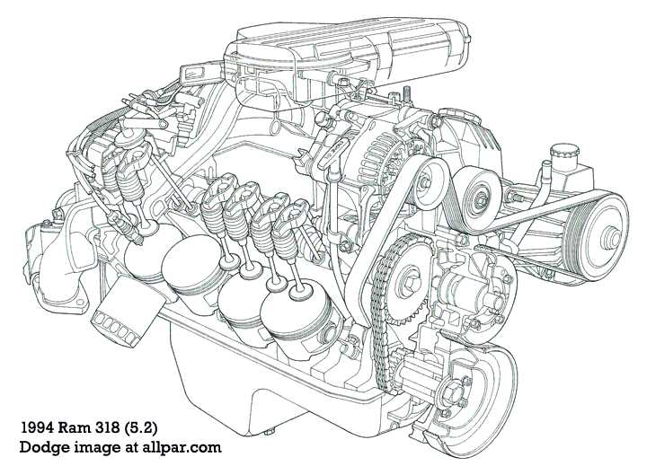 dodge 4.7 engine parts diagram