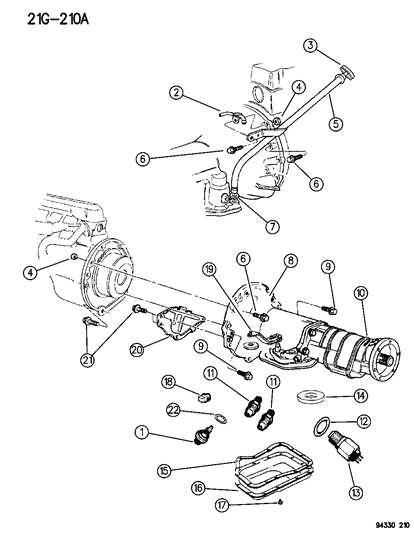 dodge dakota parts diagram