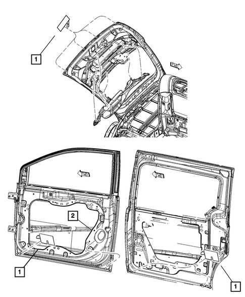 dodge grand caravan body parts diagram