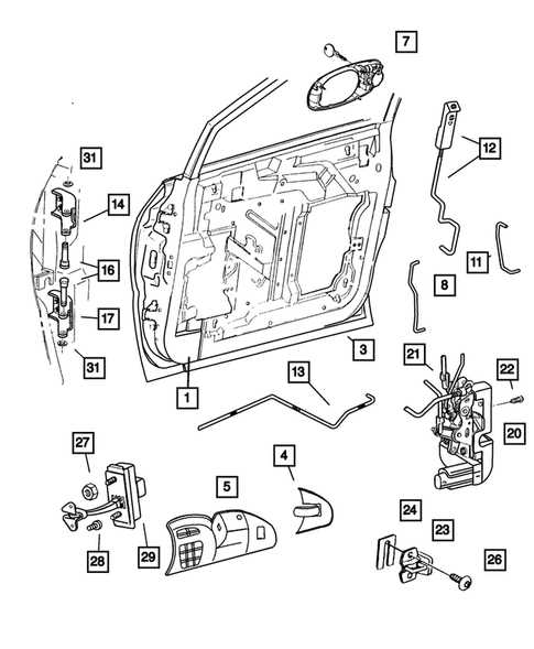 dodge grand caravan parts diagram