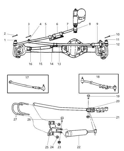 dodge ram 1500 front end parts diagram