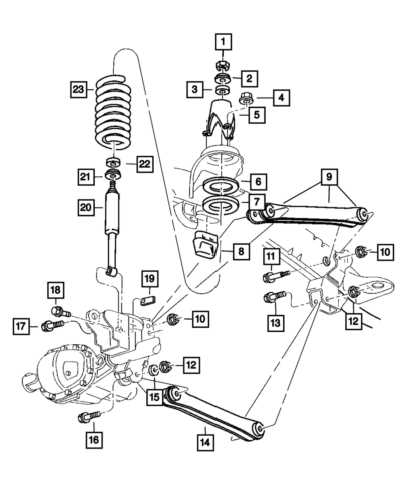 dodge ram 1500 steering parts diagram