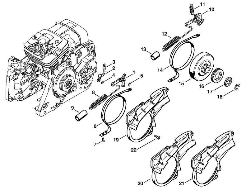 stihl ms 361 parts diagram