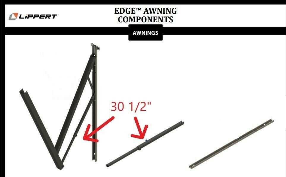 dometic 9100 awning parts diagram