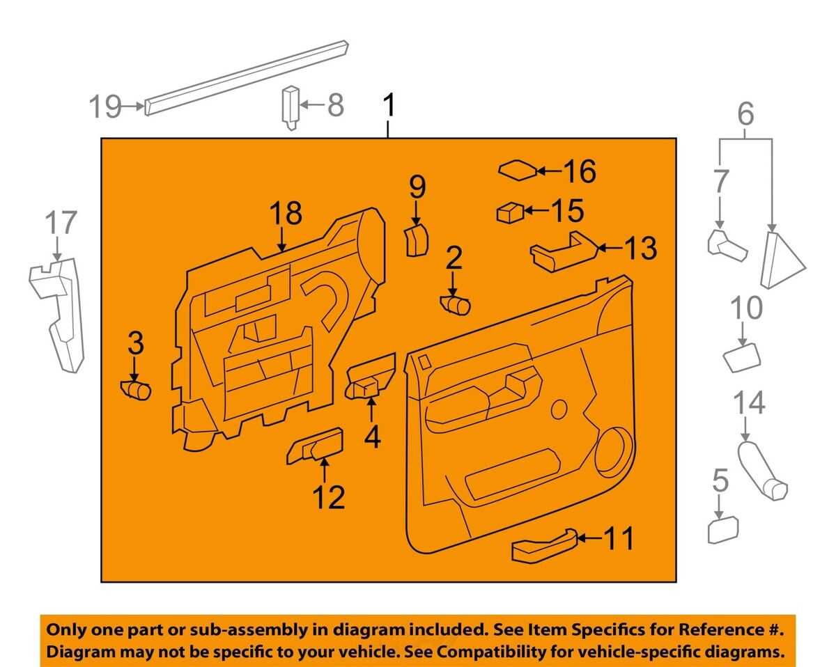 door silverado chevy silverado interior parts diagram