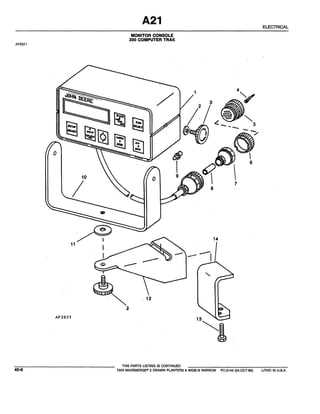 john deere 7200 planter parts diagram