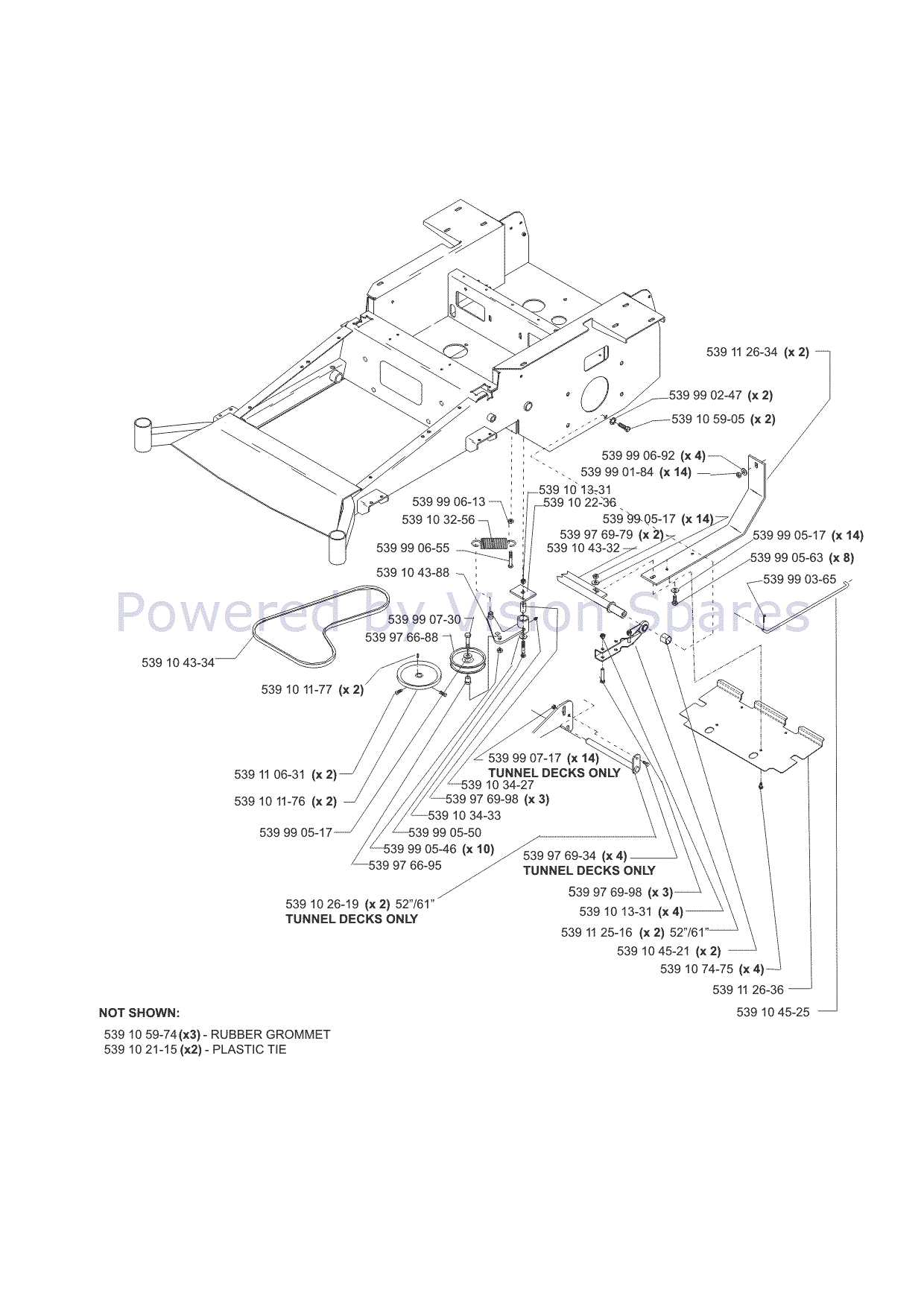 husqvarna zero turn mower parts diagram