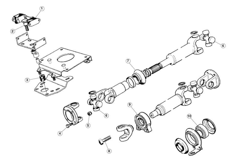 driveshaft parts diagram