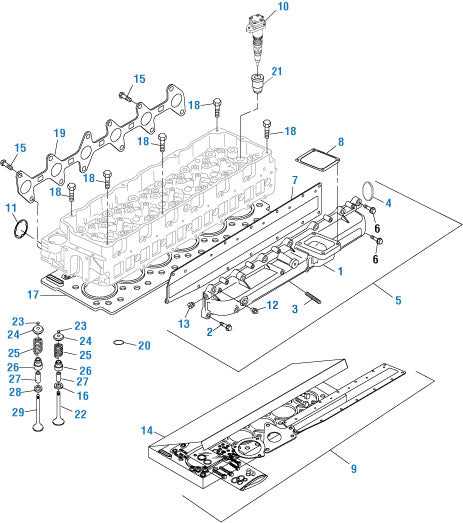 dt466 parts diagram