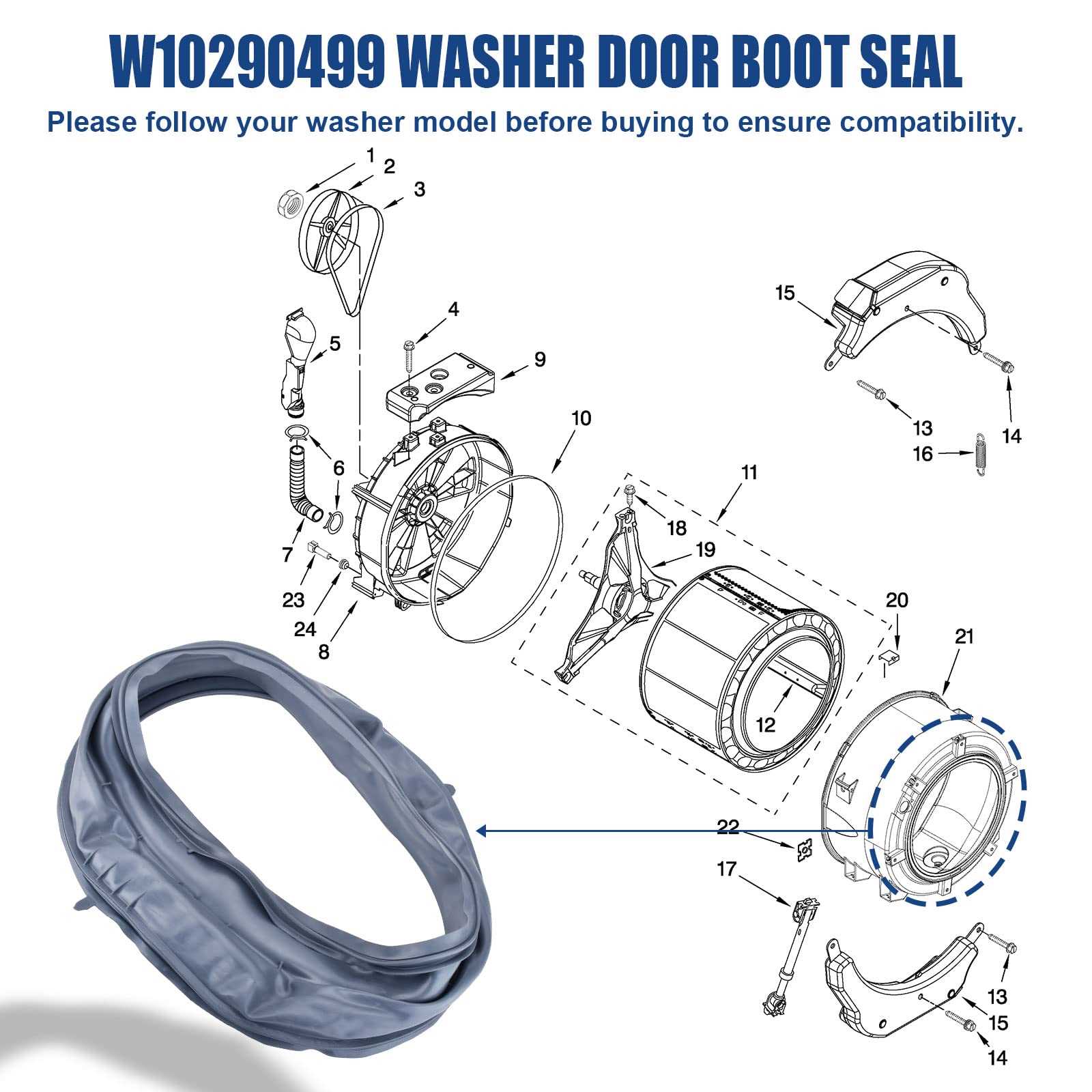 duet washer parts diagram