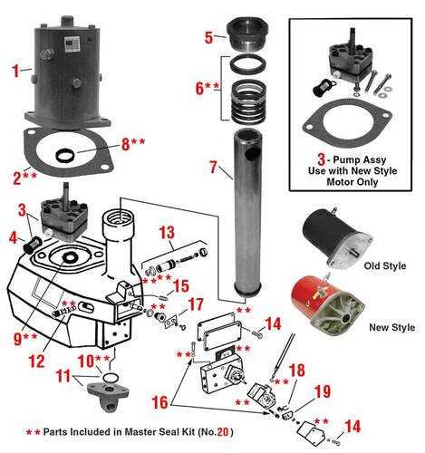 western unimount plow parts diagram