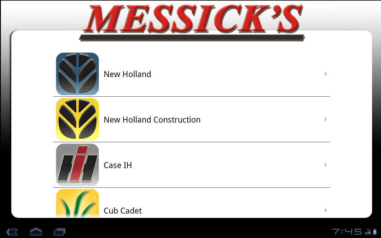 messicks parts diagrams
