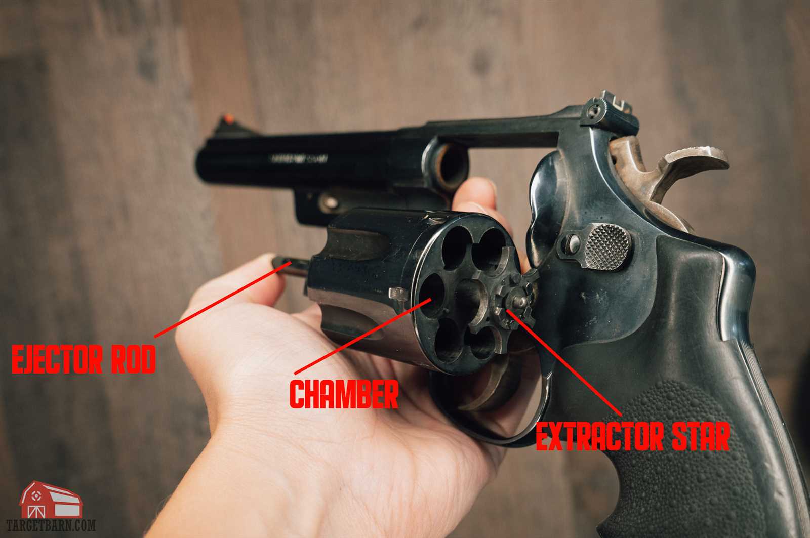 revolver parts diagram